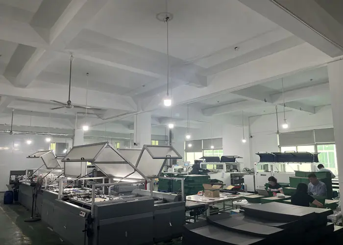 Factory & Trust automated collapsible box production line