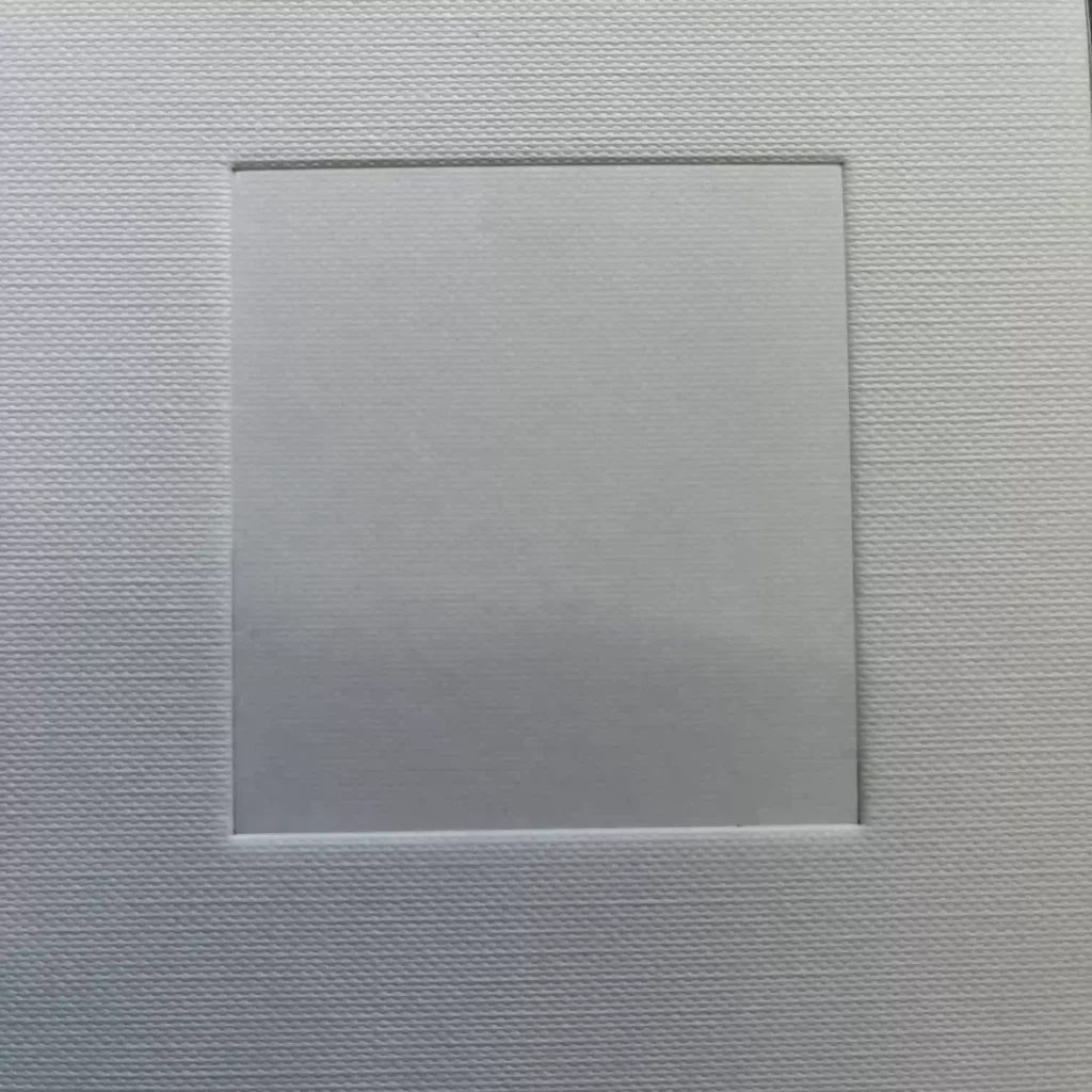 Precision 0.8mm deep blind debossing on premium textured specialty paper for luxury perfume packaging by ZY Pack factory