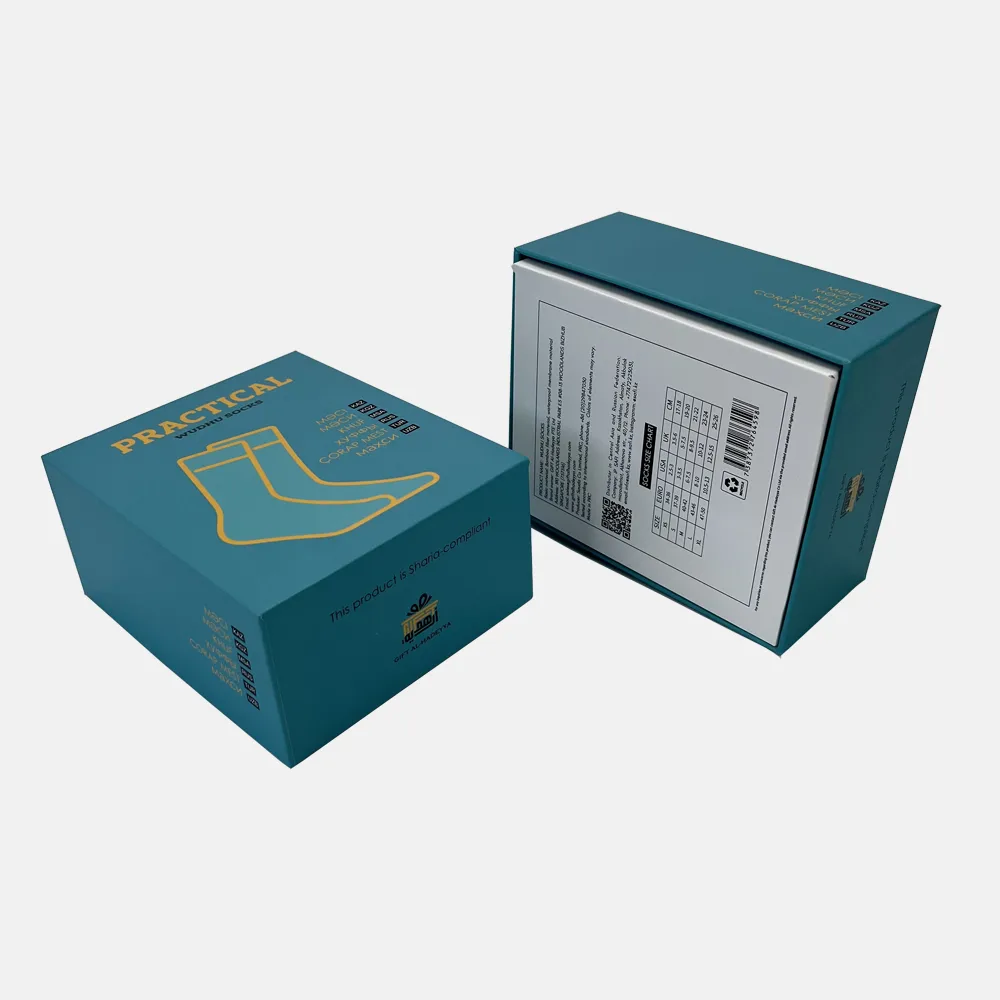 custom printed apparel 2 piece gift box zypack