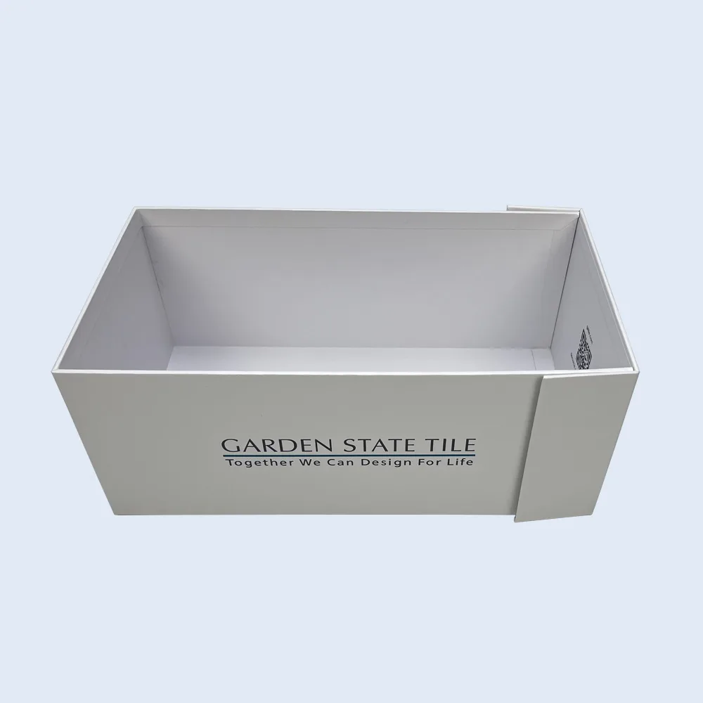 Irregular Shaped Box custom white display rigid gift box garden state tile zypack