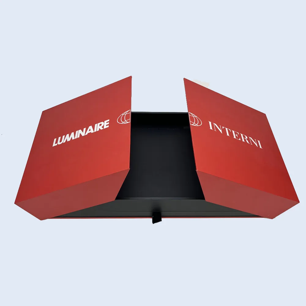 luxury gatefold double door gift box zypack factory