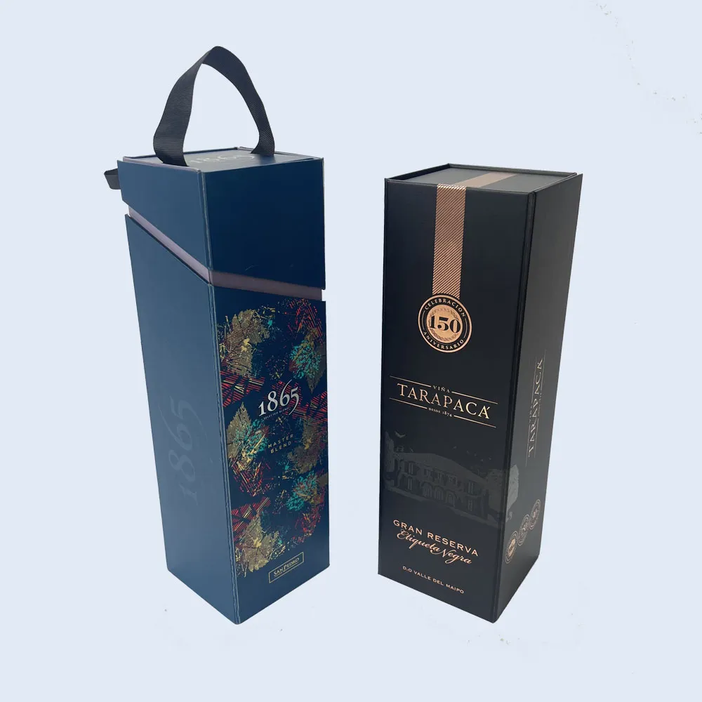 luxury single bottle wine gift box custom retail subscription zypack