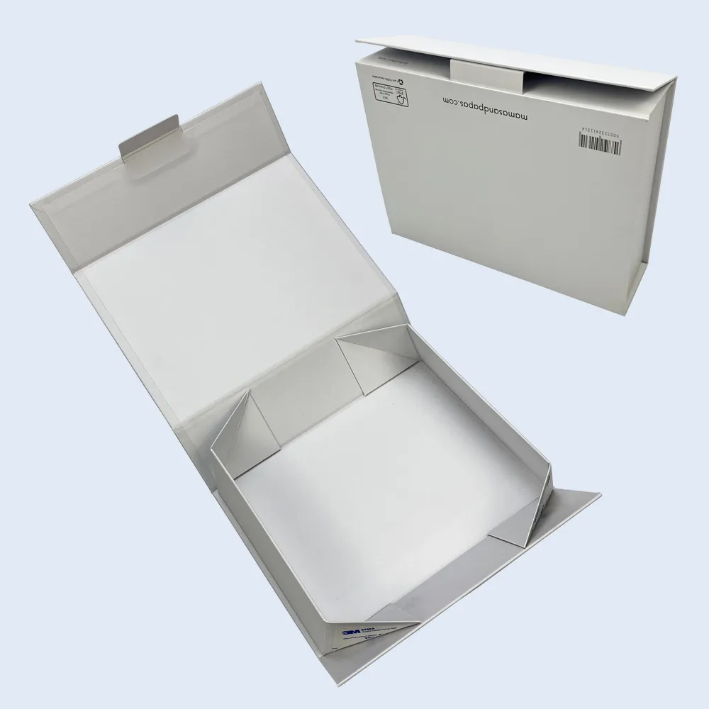 mamas papas white collapsible rigid box paper tab zypack