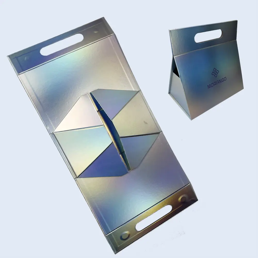 morango holographic collapsible triangle rigid box zypack