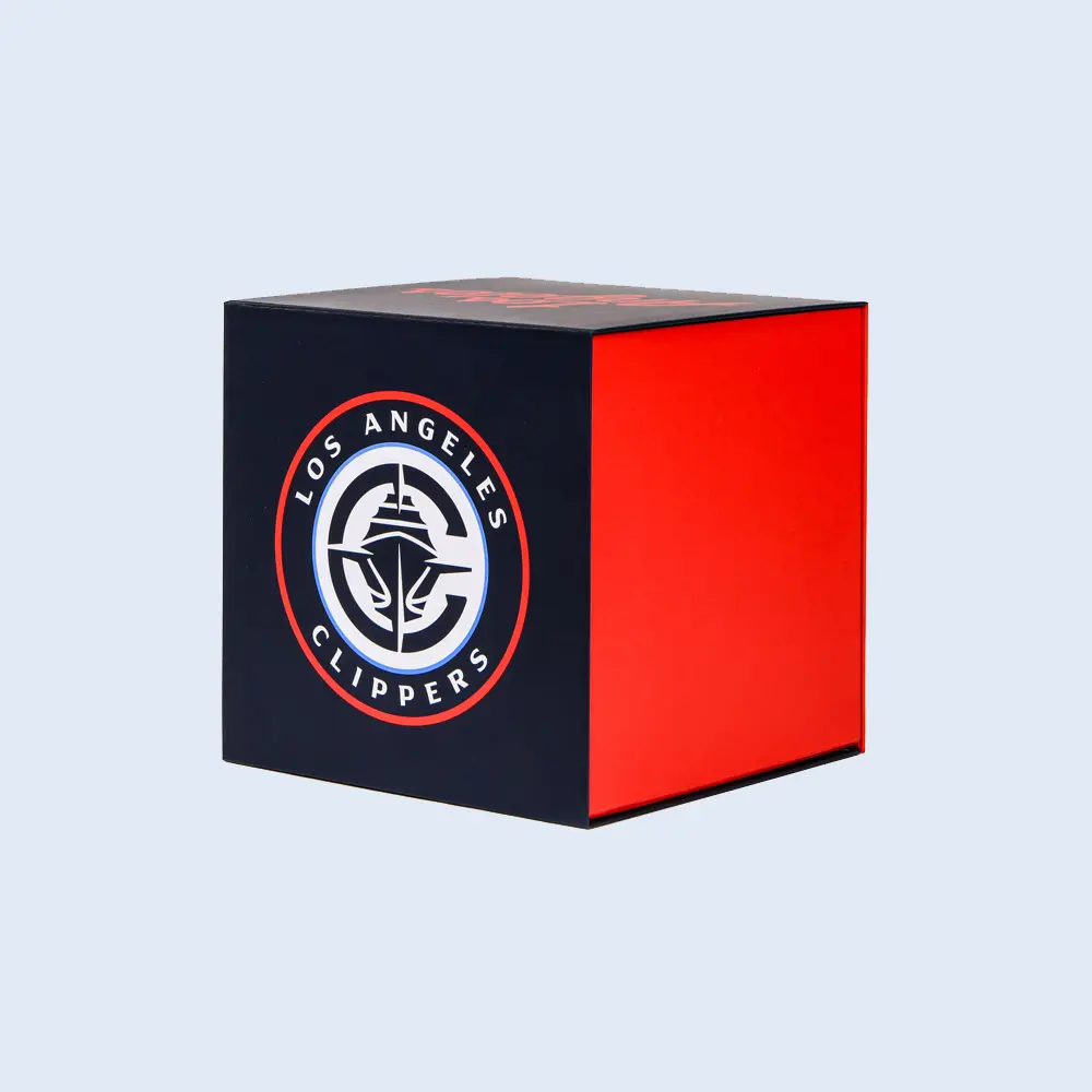 XXL extra large magnetic gift box (OS15) for official sports merchandise, durable high-strength structure for giant collector cubes.