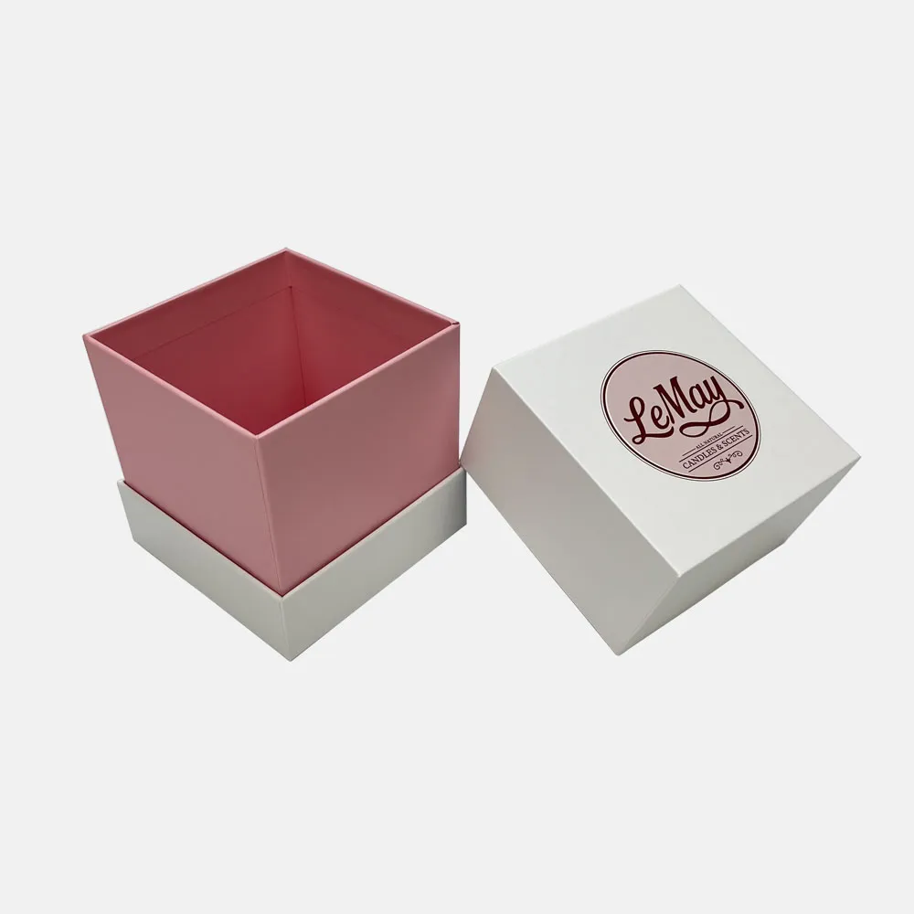 slanted shoulder gift box angled neck packaging zypack